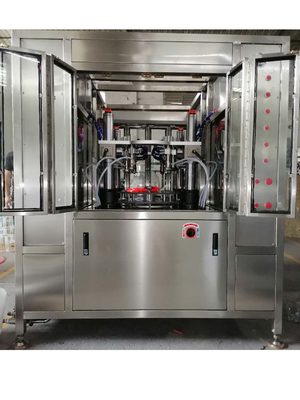 Automatische Vullende Productielijn 90 Flessen per minuut 1.1kw van het hoge snelheidsaërosol