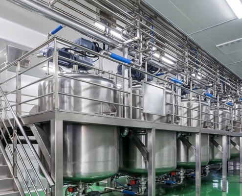 Op maat gemaakte cosmetische emulgatormixer met een veiligheidsniveau van 0-63 rpm