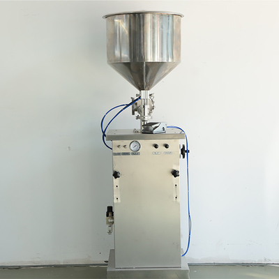 Verticale pneumatische cosmetische vloeistofvulmachine Explosieveilige semi-automatische