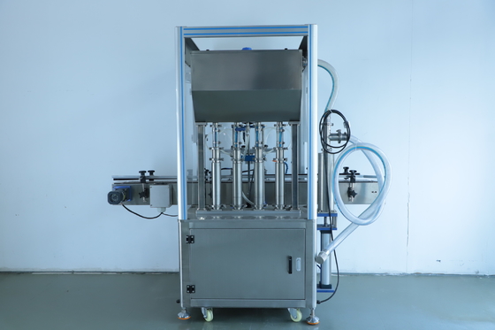 10 Volume van de de Luchtdruk 10-1000ml van de hoofden het Automatische Vullende Machine 0.6Mpa