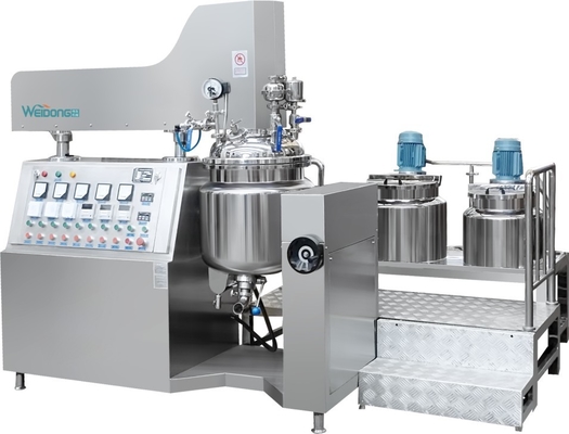 100-5000L kosmetische Emulgatormixer Aangepaste Dimensie 2.2-30KW Macht