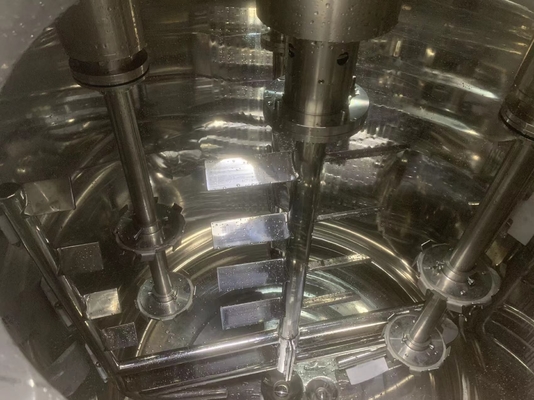 Mixer van de hoge snelheids0-65rpm de Kosmetische Emulgator met het Elektrische Hete Olie Verwarmen