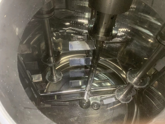 Kosmetische de Emulgatormixer van 65rpm 50-5000L met Facultatief Vacuümsysteem
