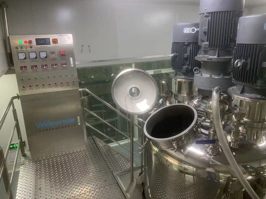 Verwarmingsmethode van de het Mengapparaatstoom van de roestvrij staal de Vloeibare Mixer
