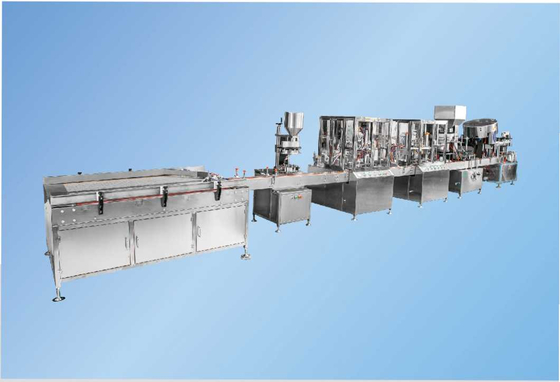 10-1200ml Robuuste Geautomatiseerde het Vullen Machine voor Vloeibare Oplosbare Olie