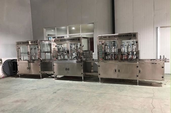 De Programmeerbare Machine met geringe geluidssterkte 10-1200ml van Cosmetic Liquid Filling van het Logicacontrolemechanisme