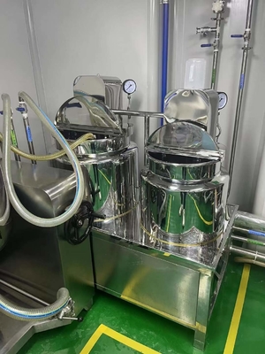Vaste vacuümmixer-emulgator voor cosmetische crème 10L laboratorium