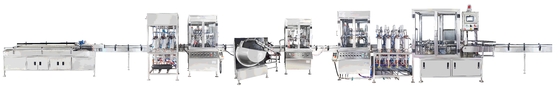 10-1200ml Robuuste Geautomatiseerde het Vullen Machine voor Vloeibare Oplosbare Olie