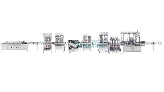 10-1200ml Robuuste Geautomatiseerde het Vullen Machine voor Vloeibare Oplosbare Olie