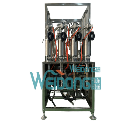 AC220V 50HZ 6.5KW gezichtsmasker vulmachine met 0,7-0,85mpa gecomprimeerde luchtdruk