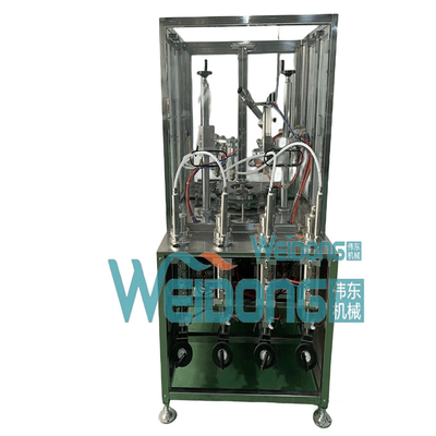 Automatische vulmachine met hoge nauwkeurigheid en laag geluidsniveau 4 flessen / min