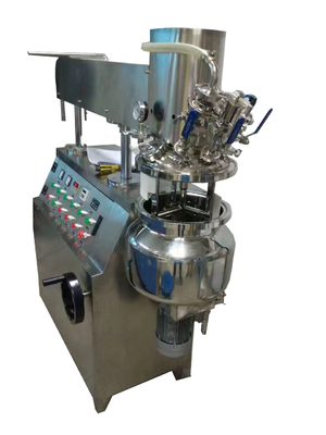 Vaste vacuümmixer-emulgator voor cosmetische crème 10L laboratorium
