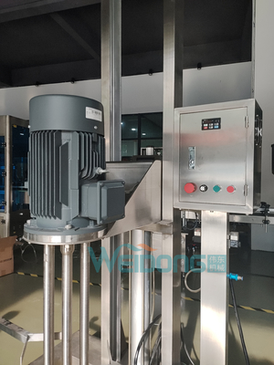 5L-2000L cosmetische emulgatormixer met 0,37kw-15kw motor draagbare pneumatische hefmachine