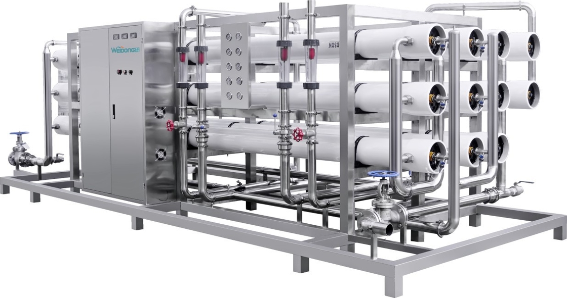 de het Waterbehandeling van 2000L FRP RO voorziet u van Zuivere Veilig en Hoogte - kwaliteitswater