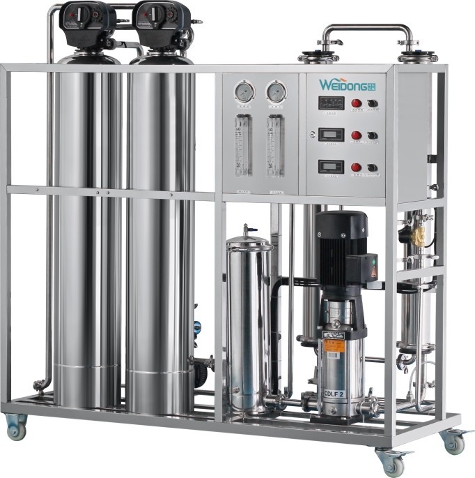 0.5-20 T/uur waterfiltratiesysteem met PP+UF+CT+T33 filterpatroon