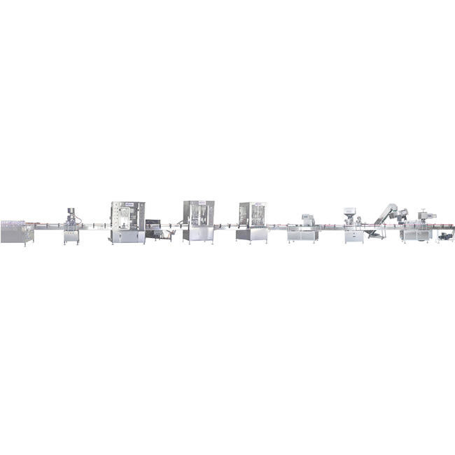 Automatische aërosol vulproductielijn voor 1 inch tank mond diameter 35mm 73.85mm 310mm