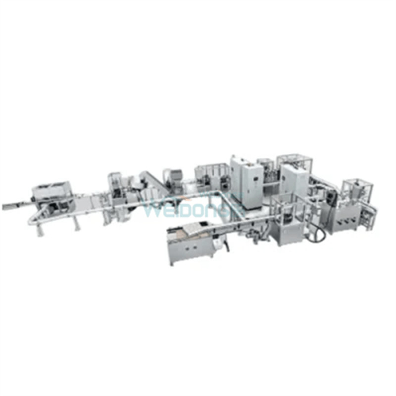 AC220V 50HZ 6.5KW Automatische vulmachine met gecomprimeerde luchtdruk 0,7-0,85mpa